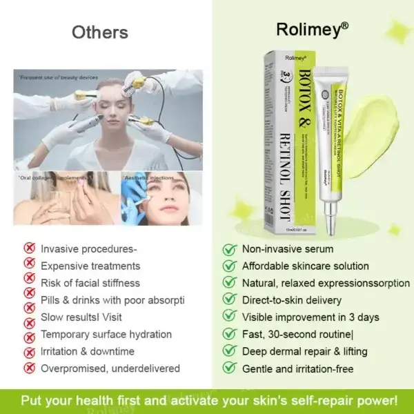 Botox & Vita-A Retinol Shot Tightening and Wrinkle-Reducing Cream - Image 3