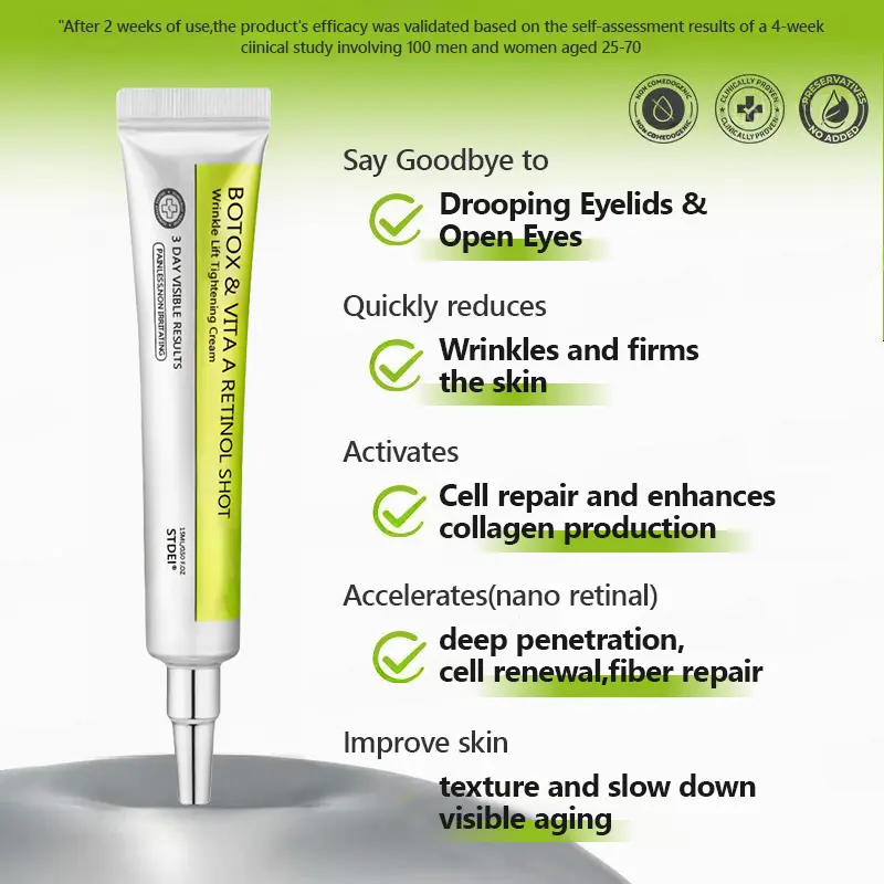 Botox & Vitamin A Retinol Shot Anti-Wrinkle Firming Cream - Image 9