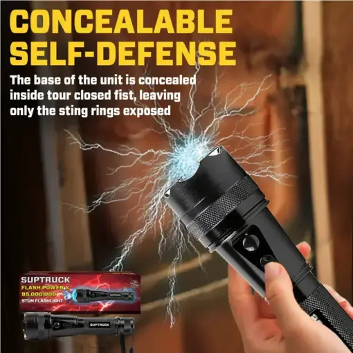 Flash Power X95 Hi-Tech Flashlight Defend with Max Power - Image 5