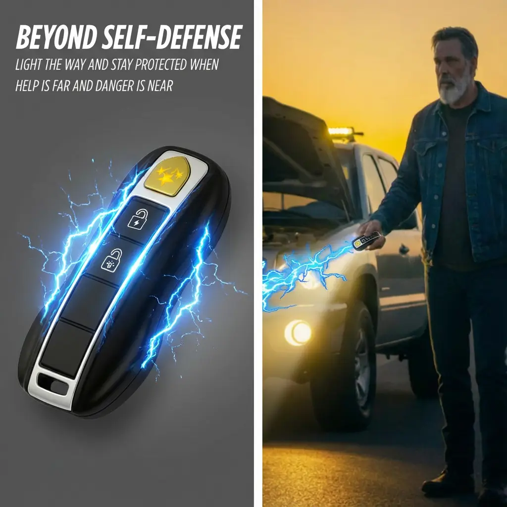Vortek 75M Stun Car Keychain ⚡ 2026 New Year 75% OFF | 💥 - Image 6