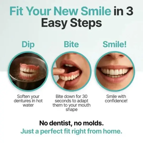 Medical Full Denture with Strong Suctiond - Image 18