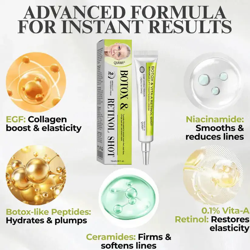 👏🌿Made and shipped from the USA Botox & Vita-A Retinol Shot Wrinkle-Lift Tightening cream - Image 5