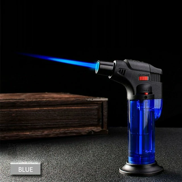 1pc Butane Lighter Torch Refillable Adjustable Flame Lighter Chef Cooking Torch BBQ Ignition Picnic Tool Dropshipping - Image 5