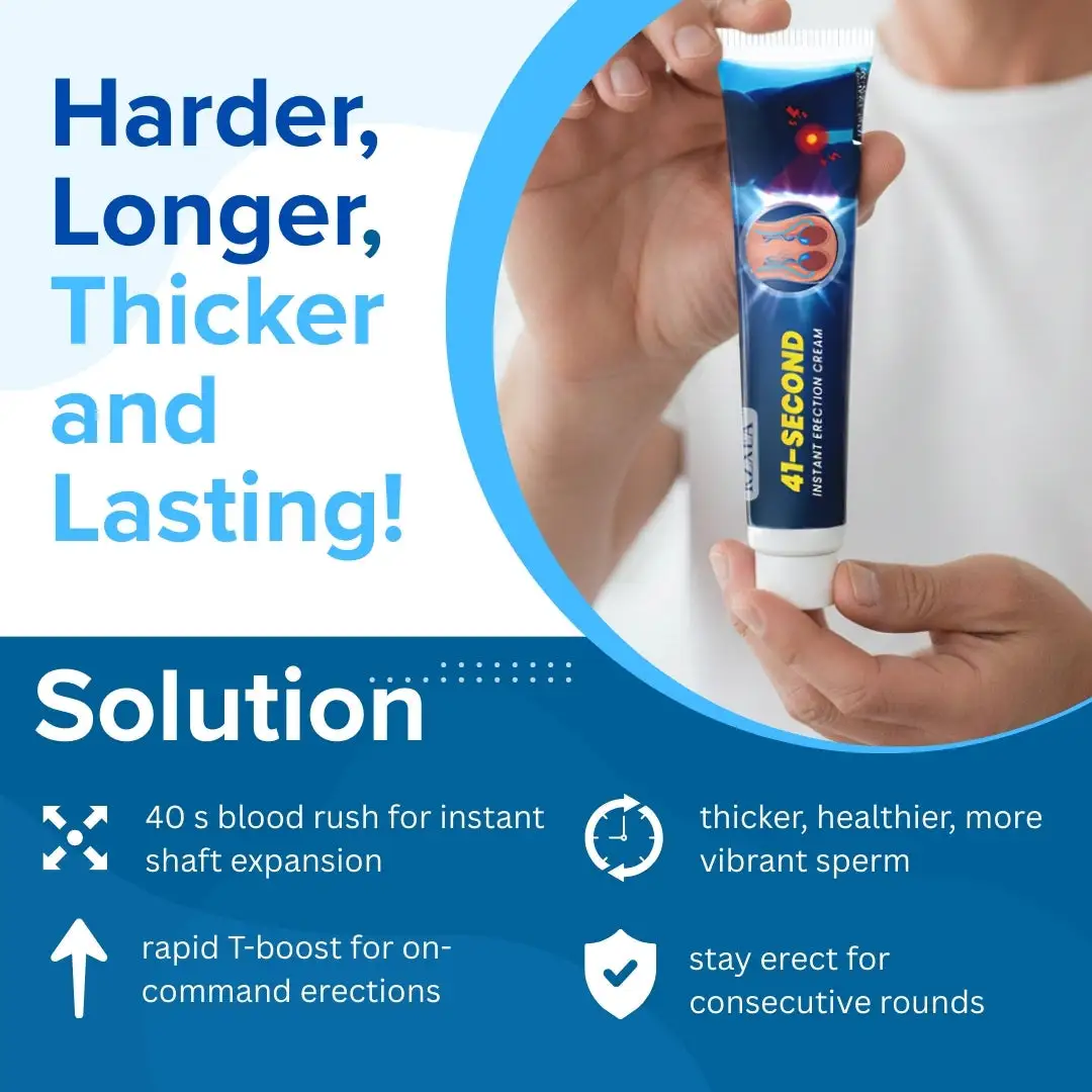 ❤️18 Pcs left !!! Limited Stocks now | 41-Second Instant Erection Cream - Image 4