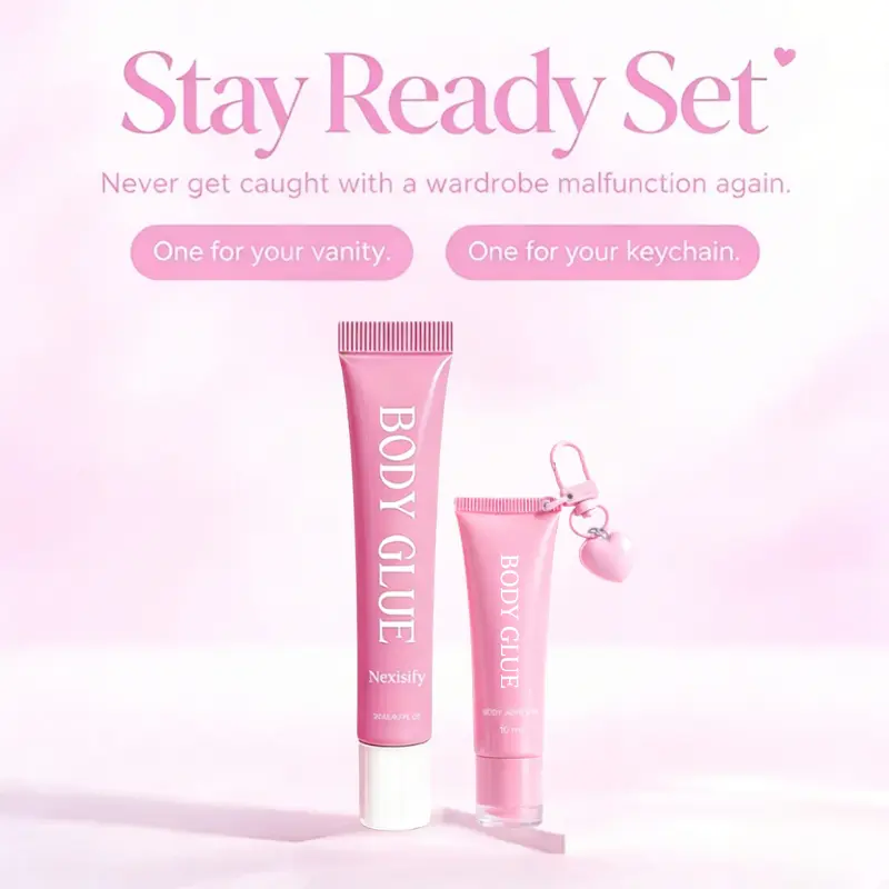 Body Adhesive All-Day Hold Sweatproof & Invisible Fit - Image 7
