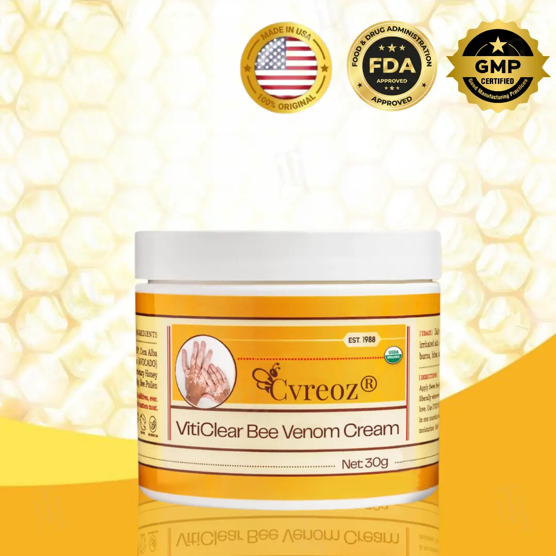 VitiClear Bee Venom Cream | No More Hiding that Skin!