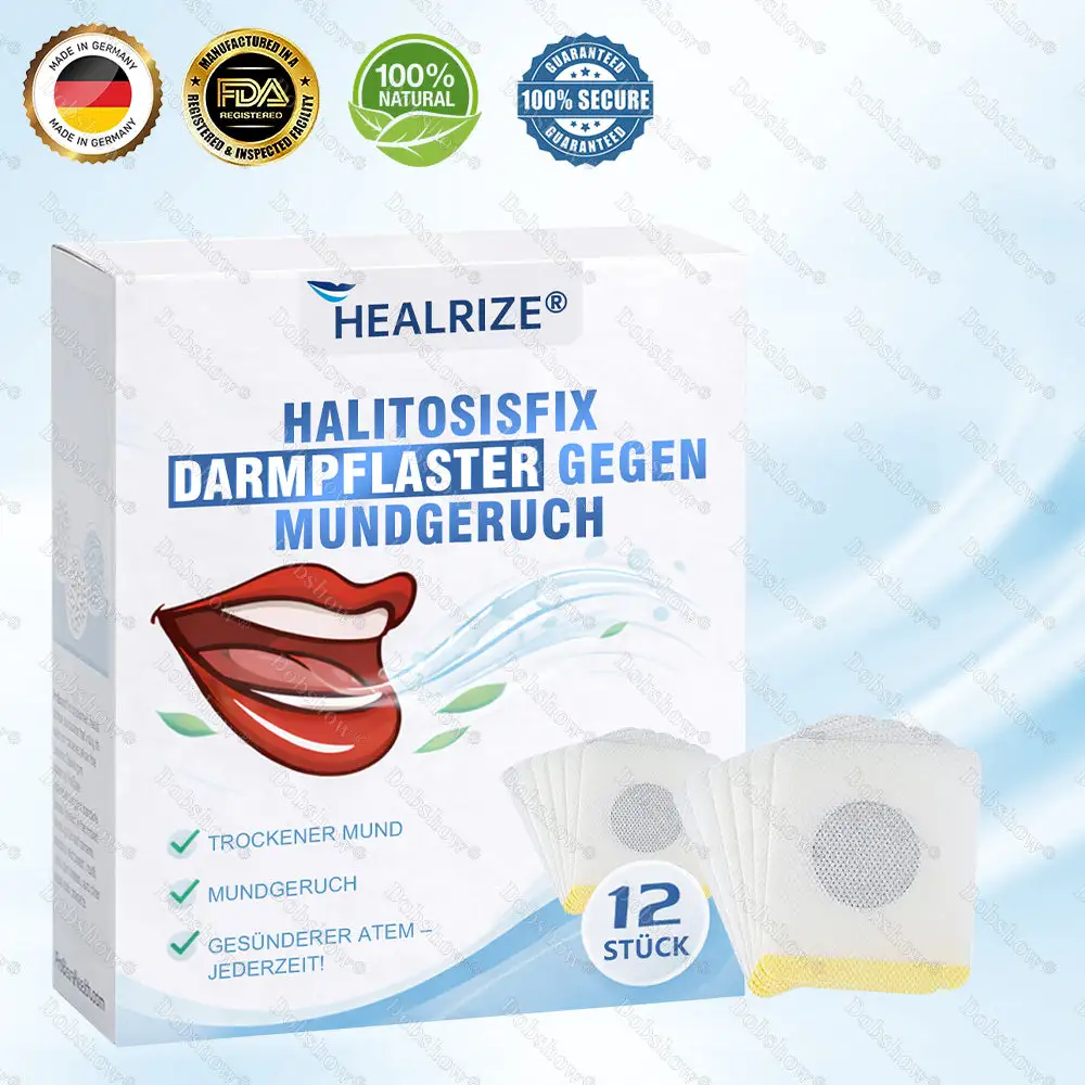 HalitosisFix Darmpflaster gegen Mundgeruch