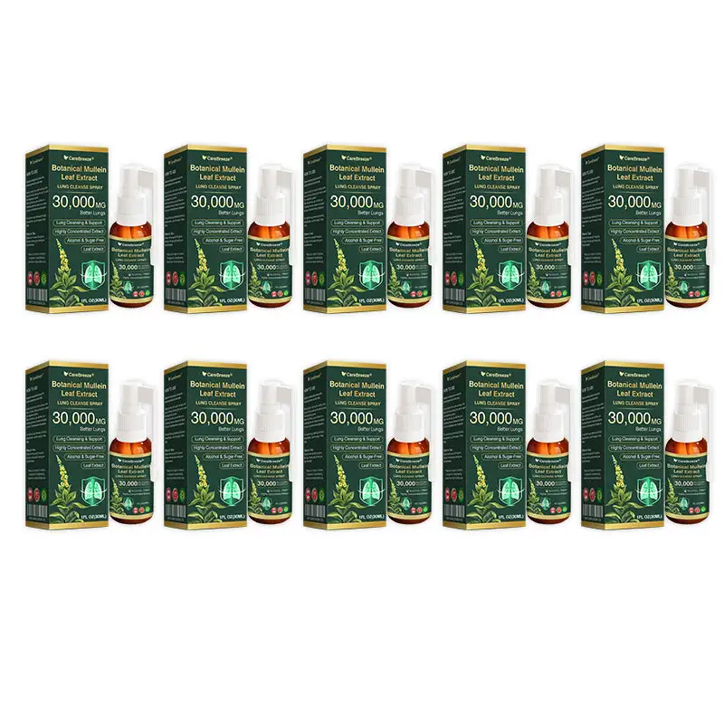 Botanical Mullein Leaf Extract Lung Cleanse Spray - Image 14
