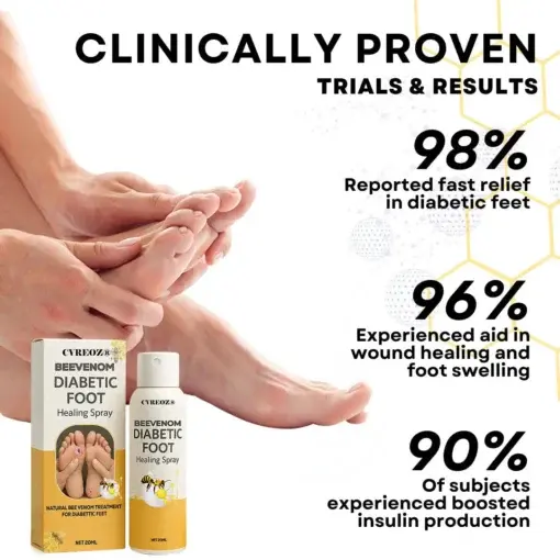Bee Venom Diabetic Foot Healing Spray - Image 3