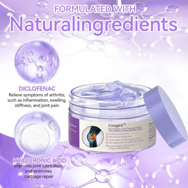 7 Day Rapid Joint & Bone Therapy Cream USA Orthopedics (AAOS) Approved - Image 3