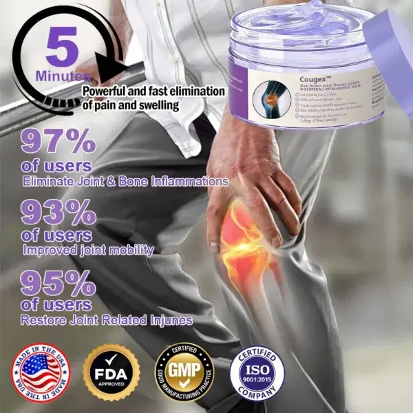 7 Day Rapid Joint & Bone Therapy Cream USA Orthopedics (AAOS) Approved - Image 7