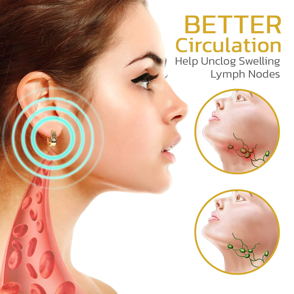 Doris Acupressure Magnetherapy Lymphvity Earrings - Image 5