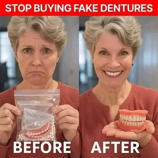 Ends Today: 70% OFF! Medical Full Denture with Strong Suction - Image 3