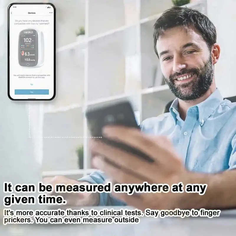 Non-Invasive Blood Glucose Monitor – 5 Seconds 99% Accuracy - Image 3