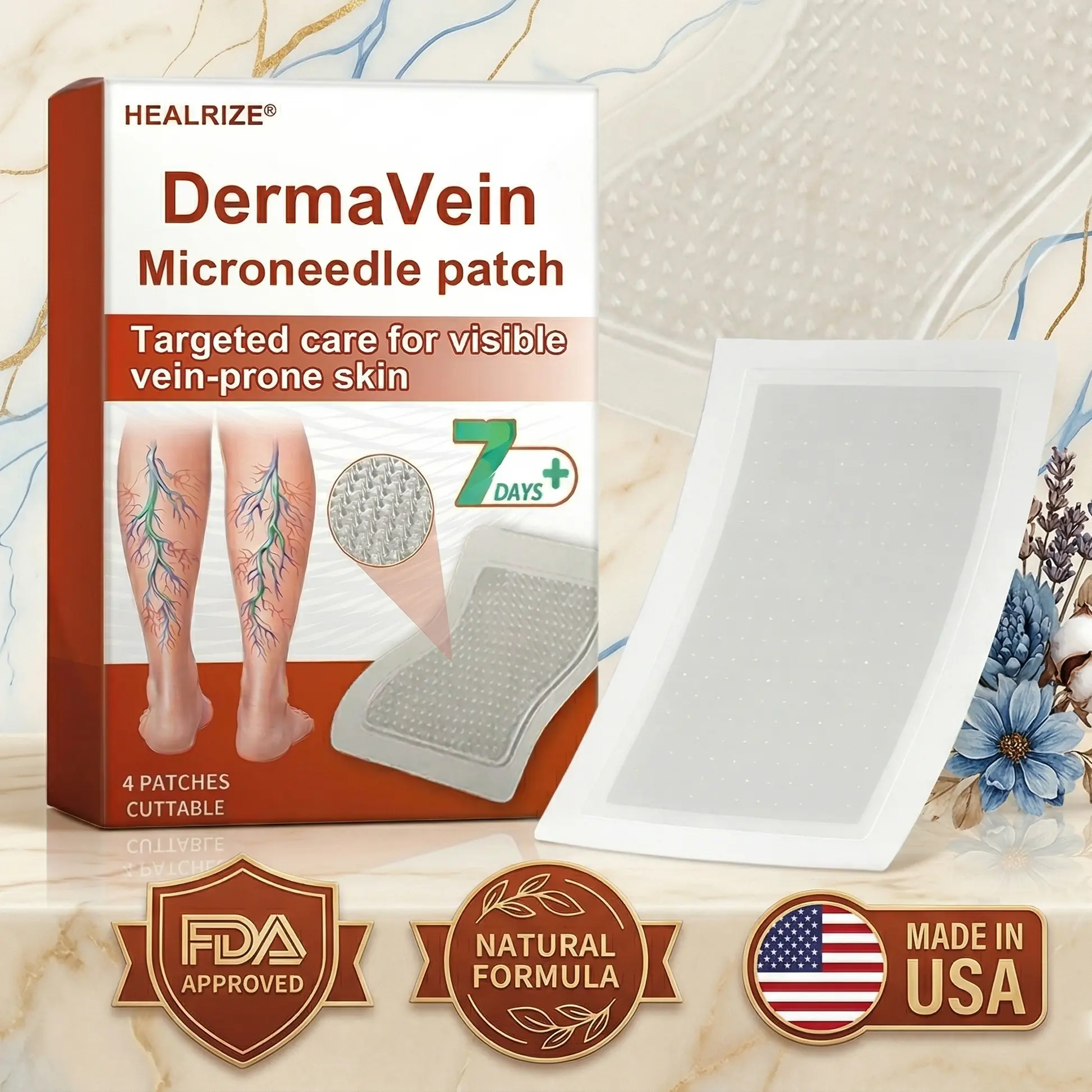 DermaVein Microneedle Patch-๐๐ช๐ด๐ช๐ฃ๐ญ๐ฆ ๐๐ฆ๐ช๐ฏ ๐๐ฆ๐ฅ๐ถ๐ค๐ต๐ช๐ฐ๐ฏ ๐๐บ๐ด๐ต๐ฆ๐ฎ