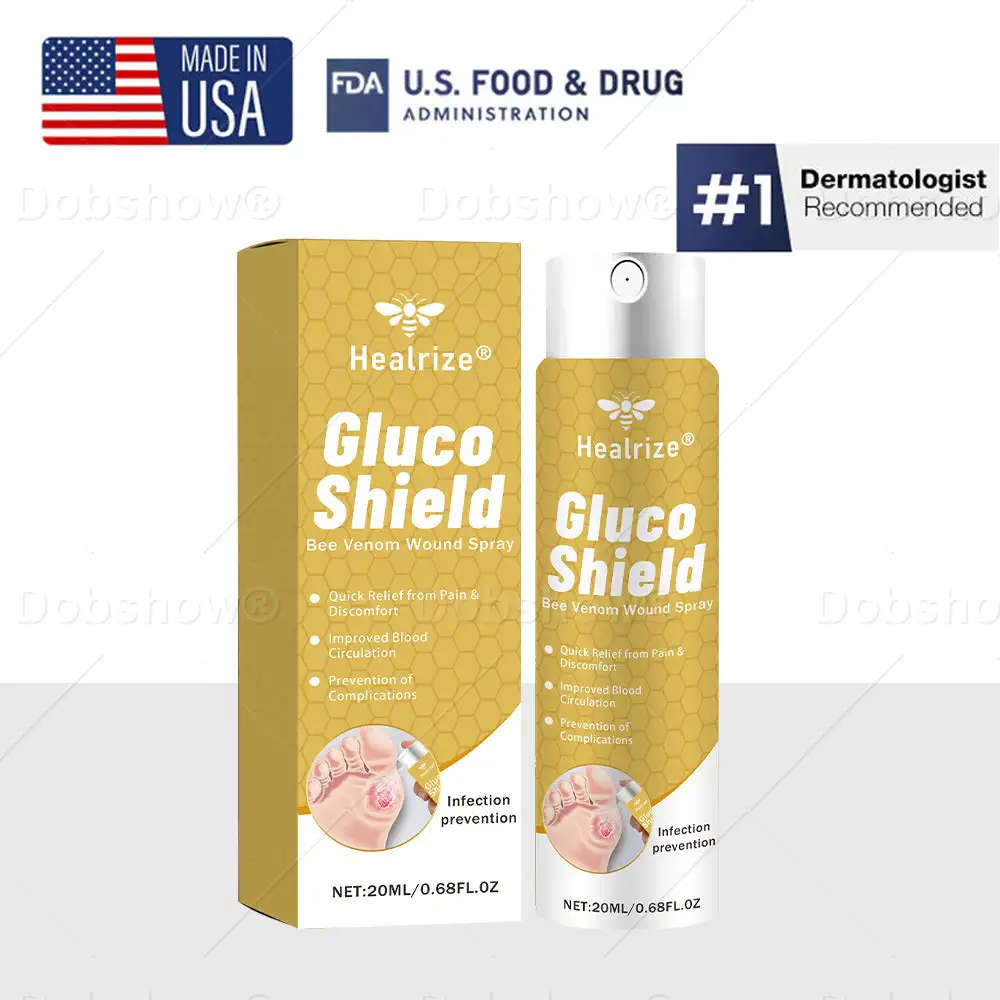 ๐ฅ ๐๐๐ข๐๐ฉ๐๐ ๐๐๐๐๐ง โ ๐๐๐ซ๐ ๐๐ค๐๐๐ฎ | GlucoShield Bee Venom Wound Spray๐ฅ#1 Best-Selling Wound Care Spray