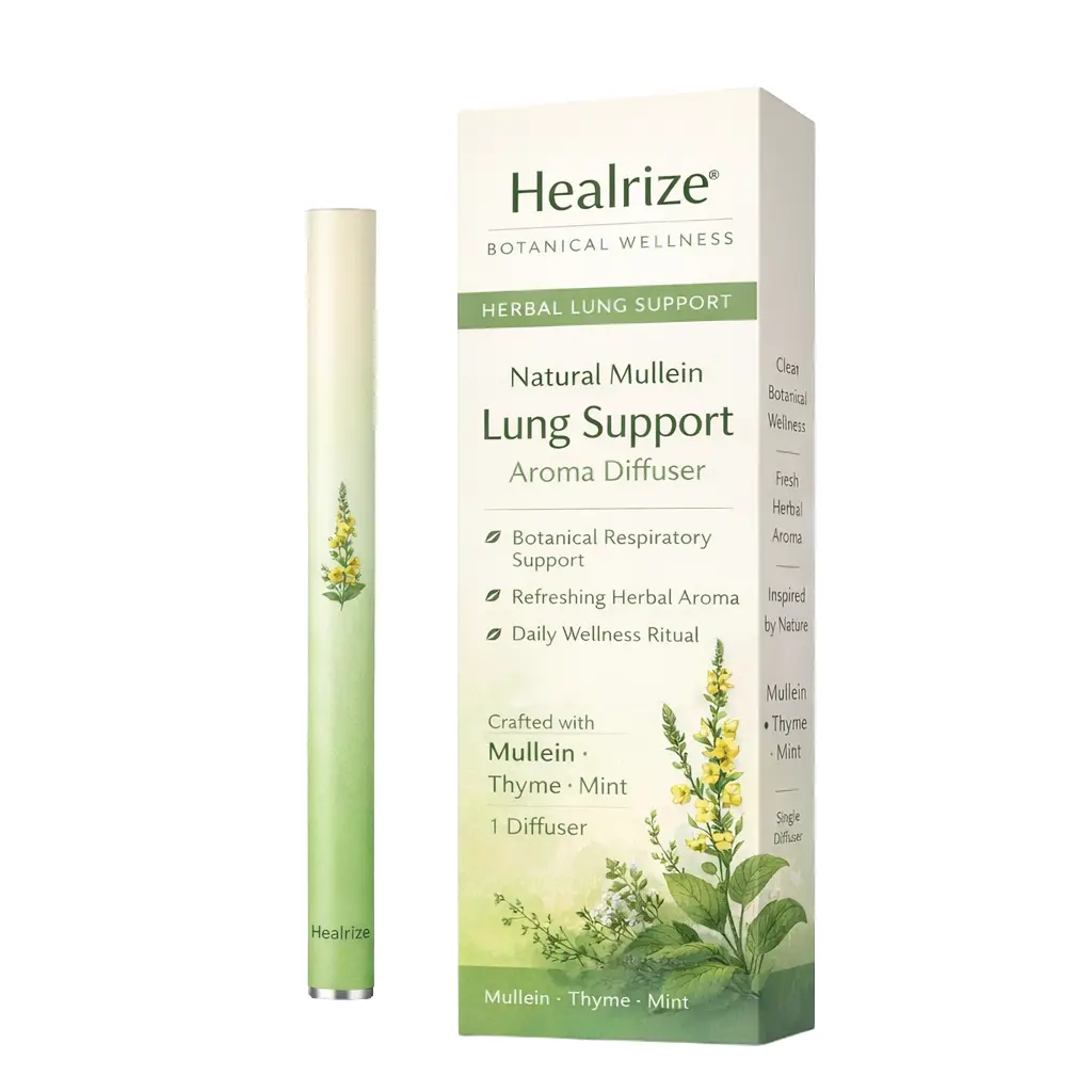 Natural Mullein Lung Support Aroma Diffuser – Deep Lung Cleanse Support - Image 9