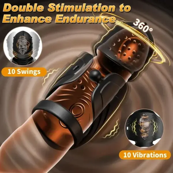 Hidone Staminex 3in1 Shockwave Performance Device - Image 3