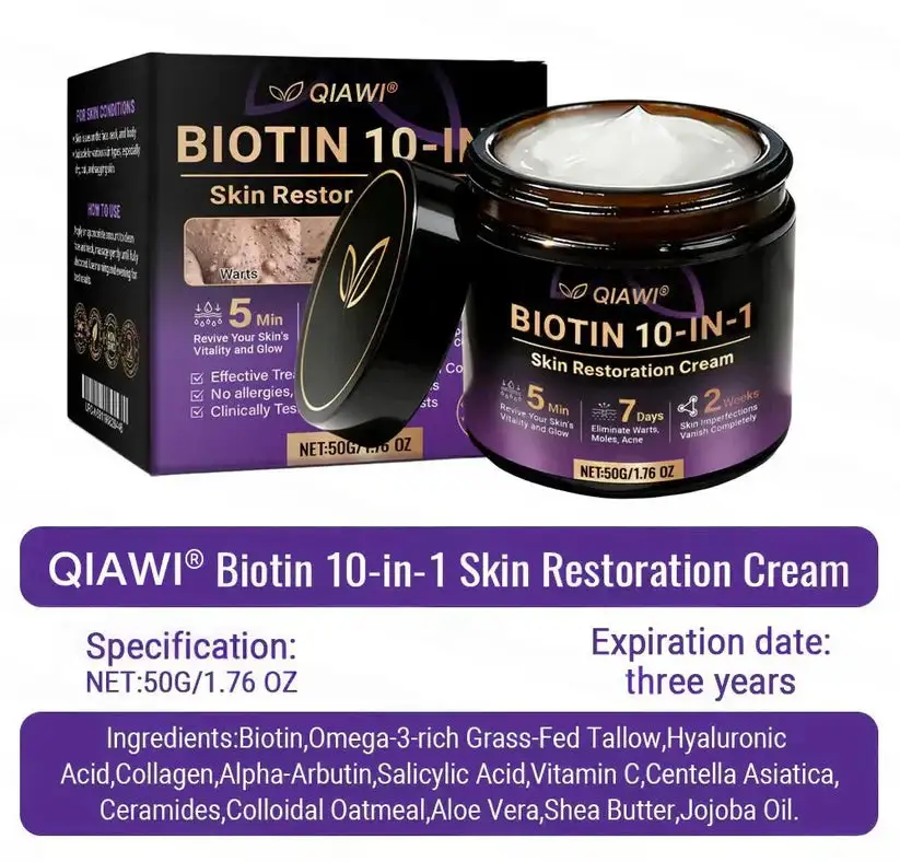 🔥LAST DAY 50% OFF Biotin 10-in-1 Skin Restoration Cream - Image 10