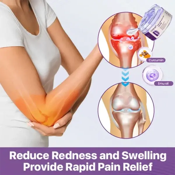 (🔥LAST DAY SALE – 80% OFF) Curcumin & Emu Oil Pain Gel – 🏥Backed by US Osteopathic Experts - Image 7