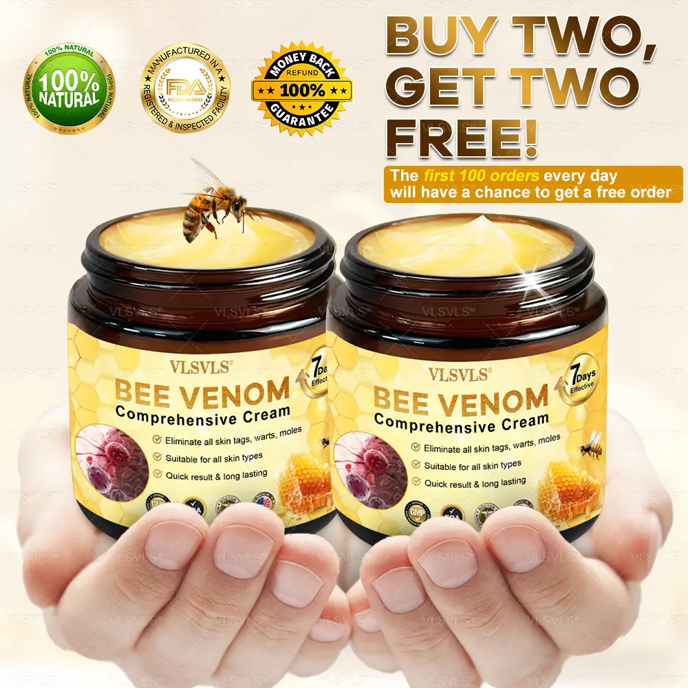 Made and Shipped from USA ☘️ Bee Venom Comprehensive Cream LAST DAY 80% OFF