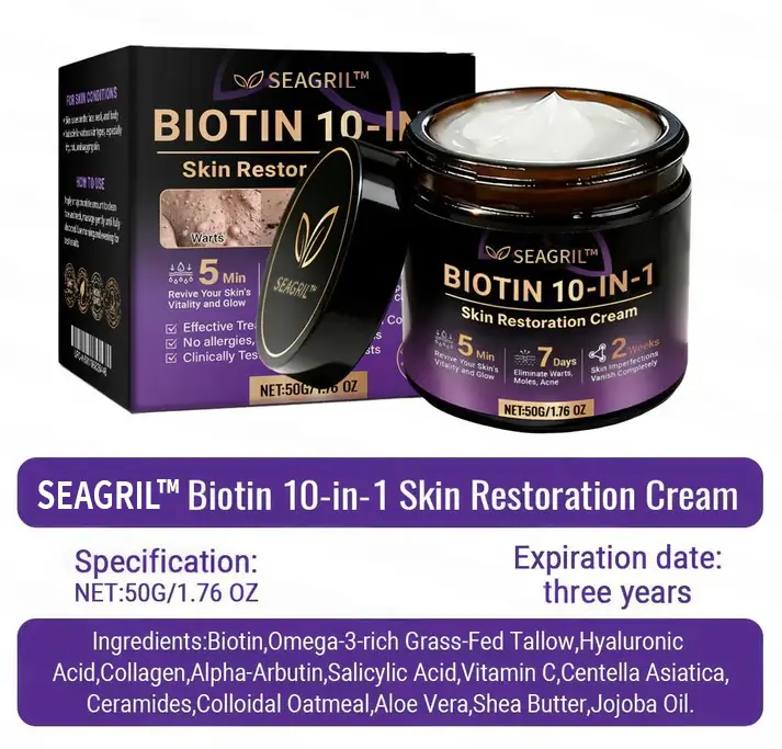 Biotin 10-in-1 Skin Restoration Cream - Image 13