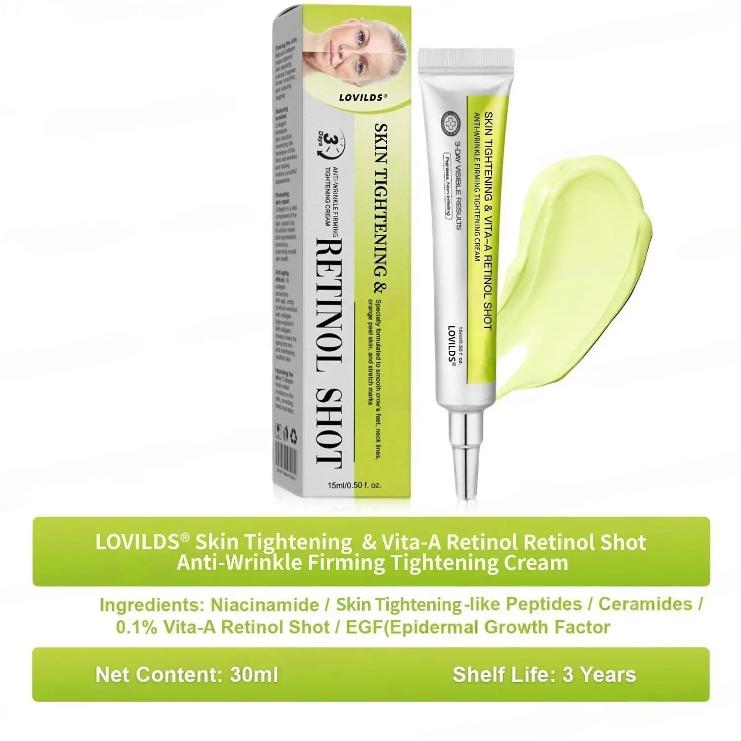 🧠👨⚕️Made and shipped from the USA Skin Tightening & Vita-A Retinol Retinol shot Anti-Wrinkle Firming Tightening cream - Last Day Promotion 65% OFF---- - Image 11