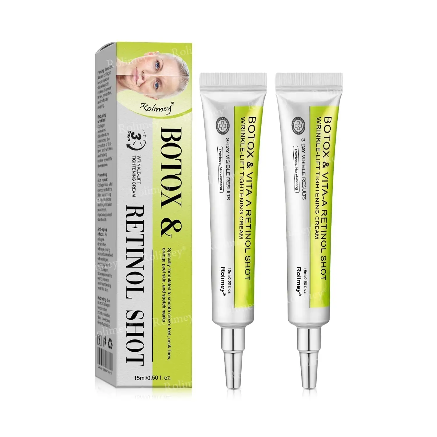 Made and shipped from the USA 🎉 Botox & Vita-A Retinol Shot Wrinkle-Lift Tightening Cream - Image 21