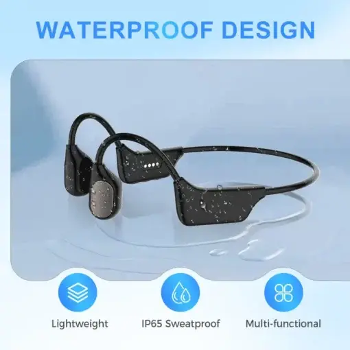 Bone Conduction Smart Hearing Aid Bluetooth Earphones App Controlled - Image 5