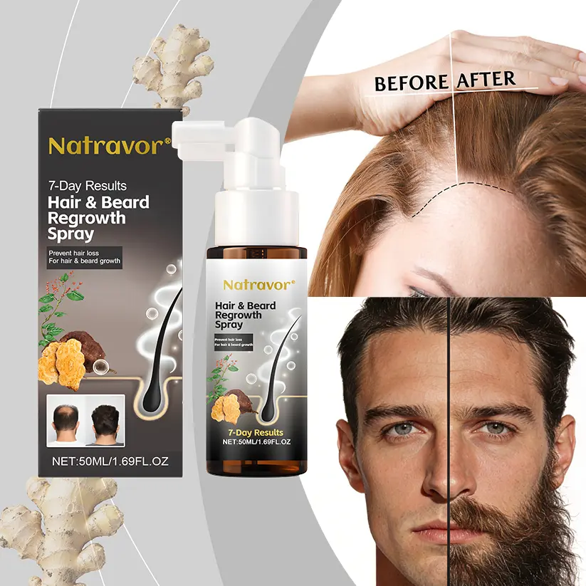 Biotin-Infused Hair & Beard Regrowth Atomizer -🔥7-Day Results