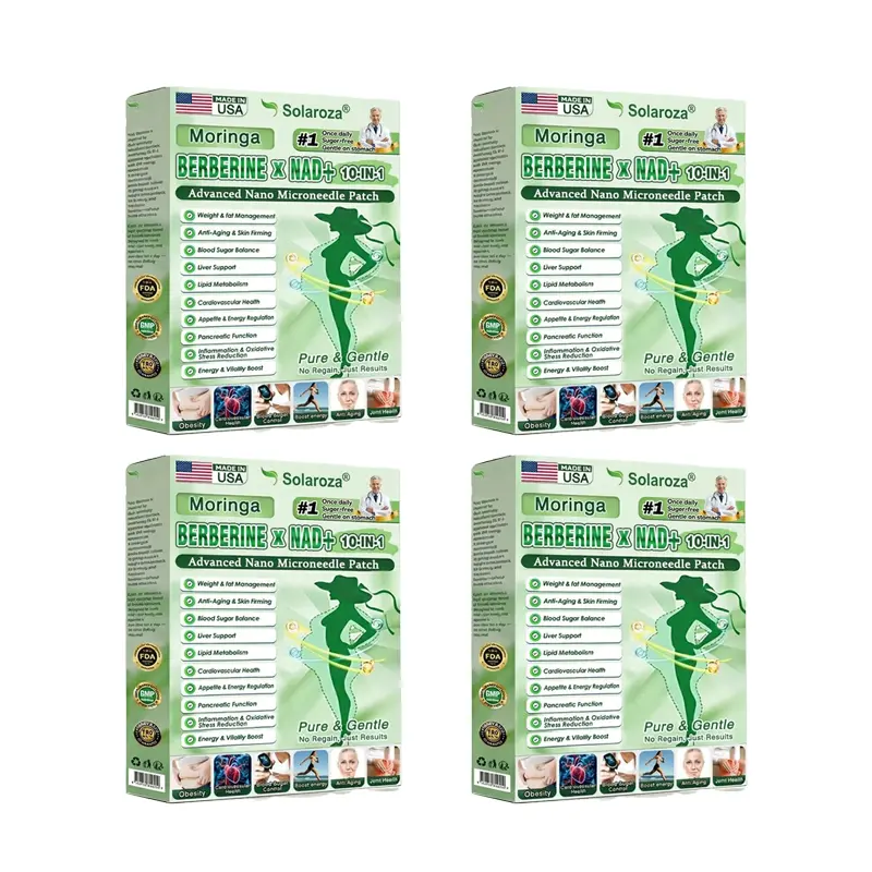 Moringa & Berberine 10-IN-1 Advanced Nano Microneedle Patch - Image 10