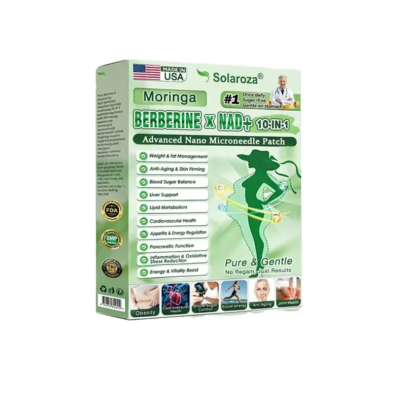 Moringa & Berberine 10-IN-1 Advanced Nano Microneedle Patch - Image 11
