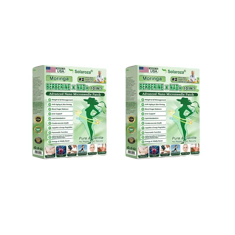 Moringa & Berberine 10-IN-1 Advanced Nano Microneedle Patch - Image 12