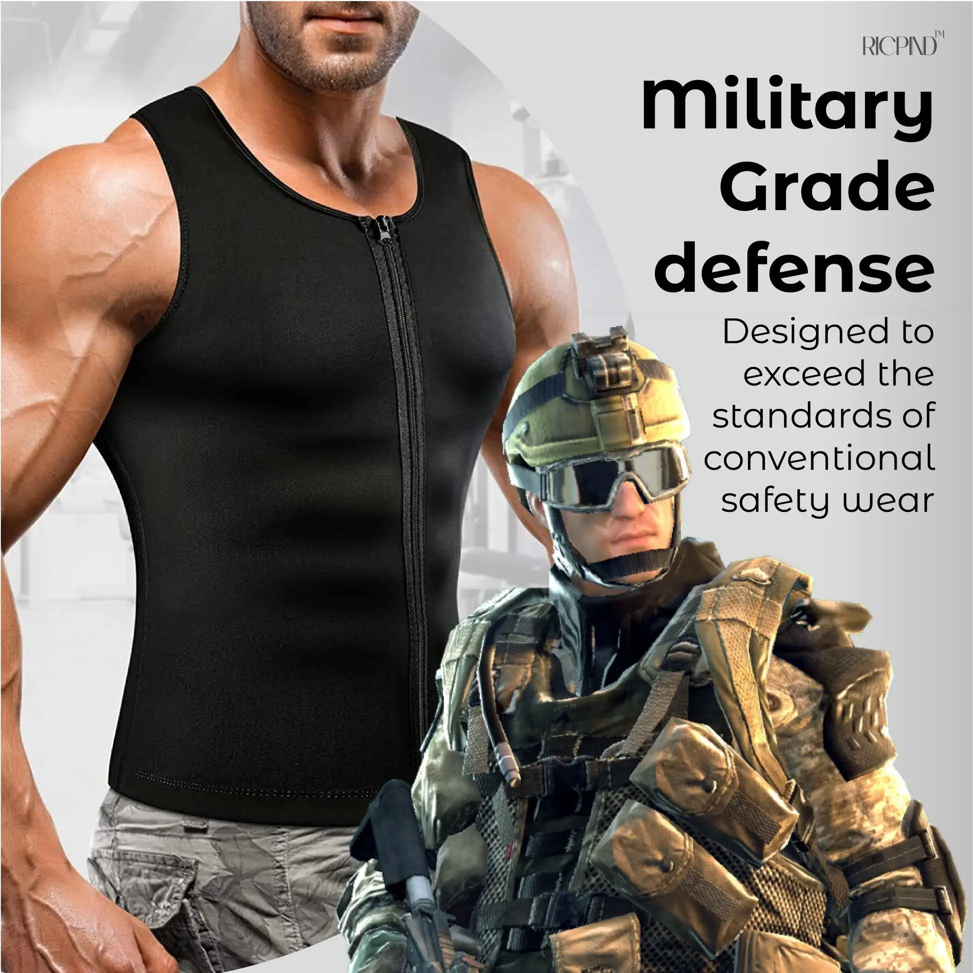 QIAWI 2 Tactical Nano Airsoft Protection Vest - Image 4