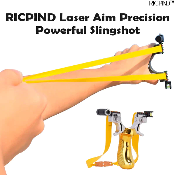 RICPIND Laser Aim Precision Powerful Slingshot - Image 7