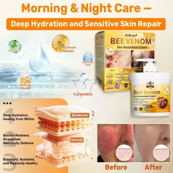 Bee Venom Skin Restoration Cream - Image 14