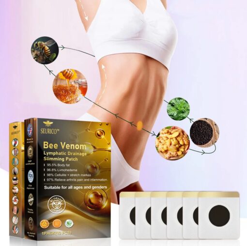 Bee VenomLymphatic Drainage Slimming Patch - Image 5
