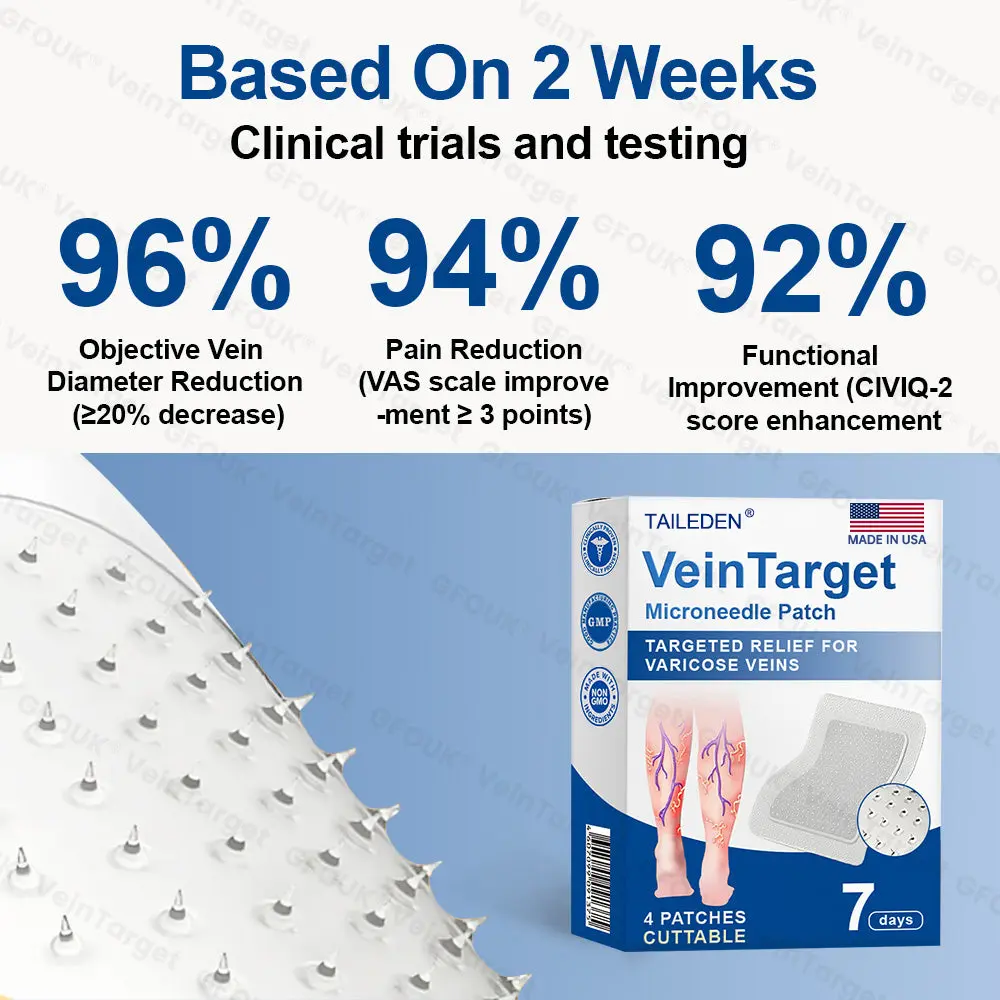 VeinTarget Microneedle Patch⚡Instant Relief, Long-Term Results - Image 7