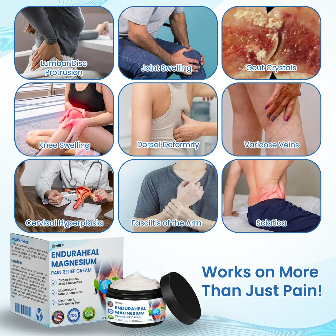 EnduraHeal Magnesium Pain Relief Cream - Image 6