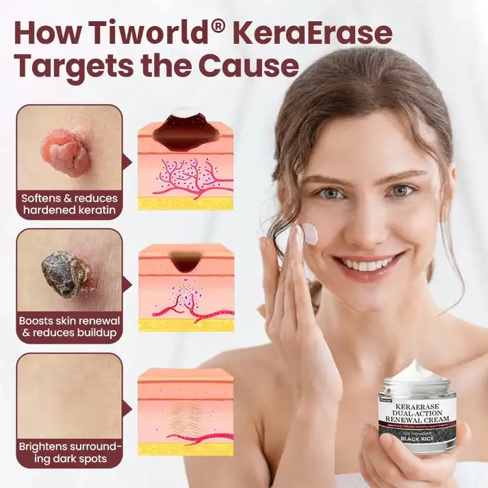 KeraErase Dual-Action Renewal Cream | Smooth & Renew Skin Effortlessly - Image 2