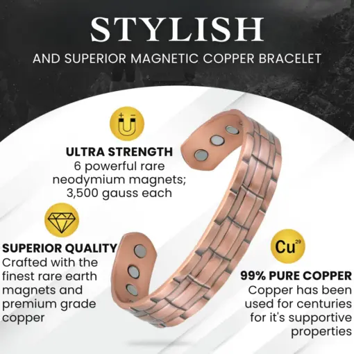 Kidney Care Copper Bracelet - Image 6