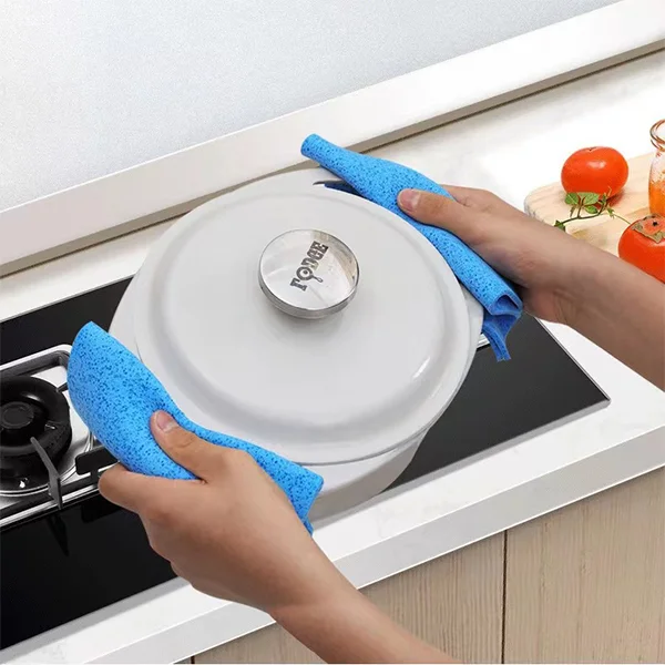 Kitchen cleaning deerskin suede rag - Image 8