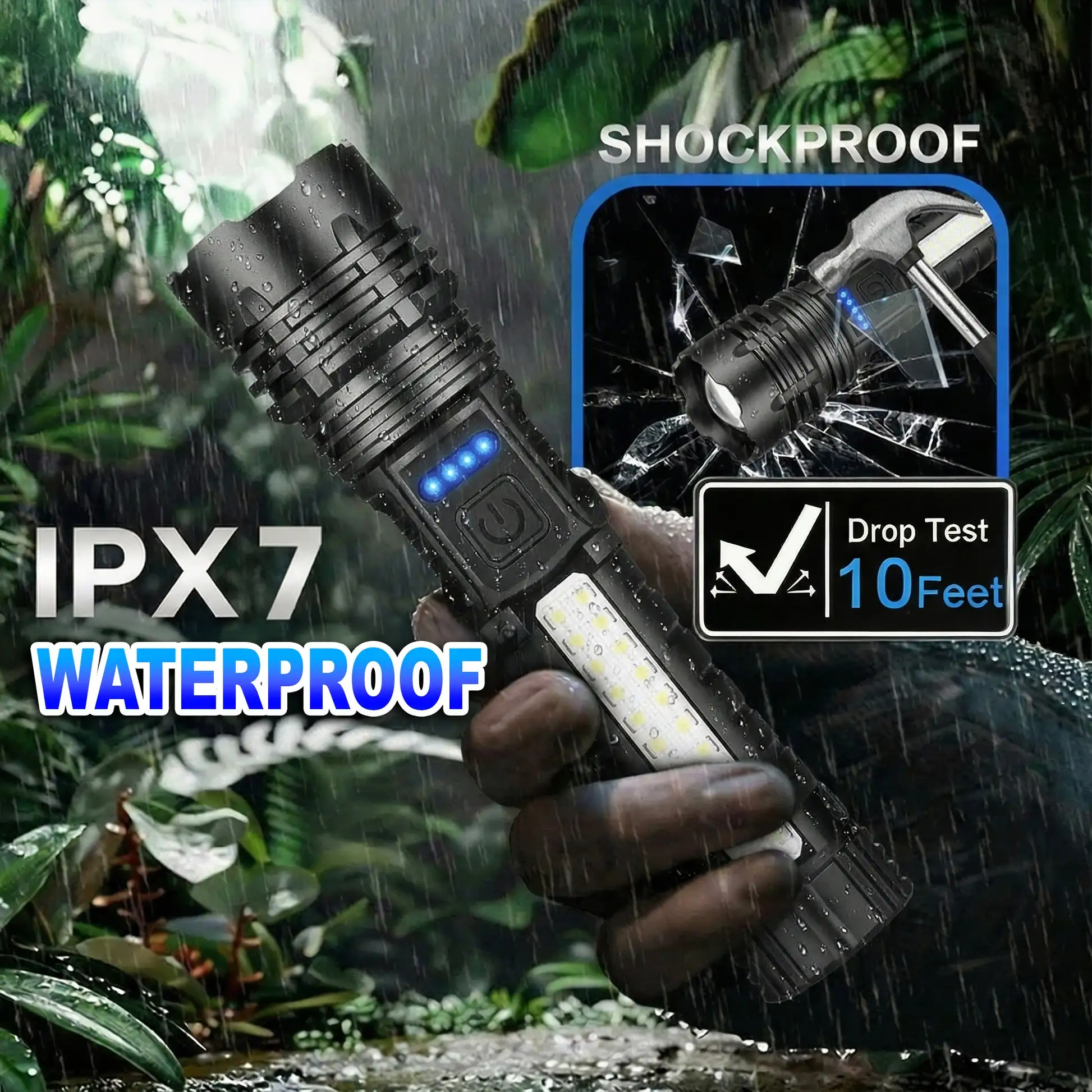 5 Modes Powerful Emergency Survival Flashlights - Image 4