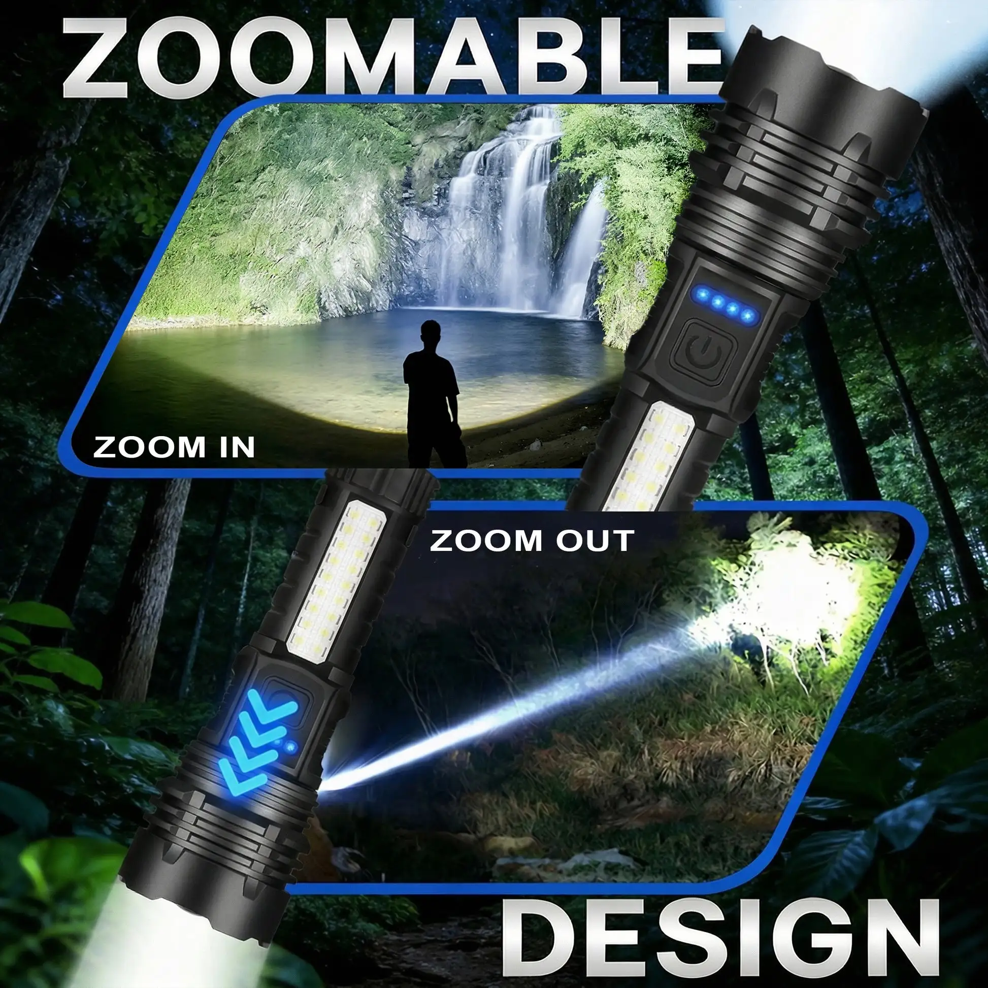 5 Modes Powerful Emergency Survival Flashlights - Image 3