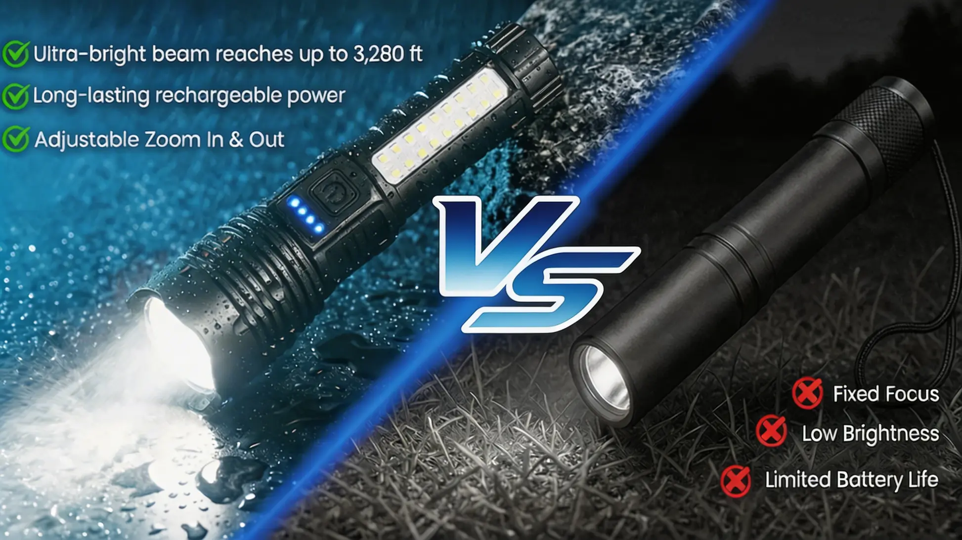 5 Modes Powerful Emergency Survival Flashlights - Image 8