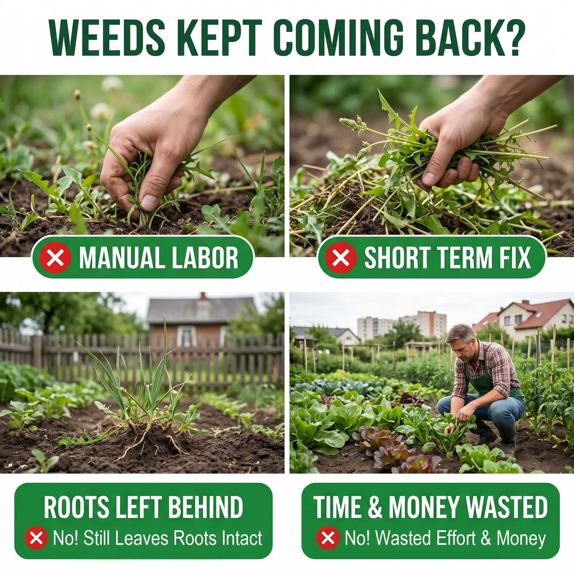2-in-1 Max Strength Herbicide: Fast Acting Results on Glyphosate-Resistant Weed - Image 3