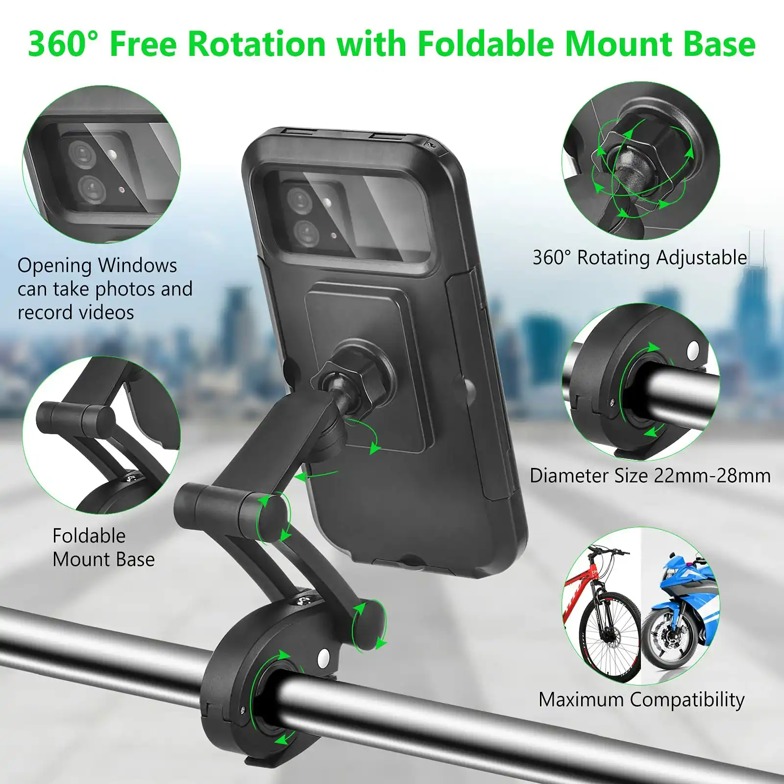 (🔥3rd Anniversary Sale) -Adjustable Waterproof Bi - Image 6