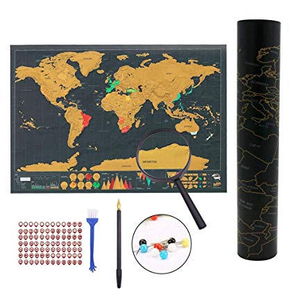 Travel Scratch World Map - Image 3