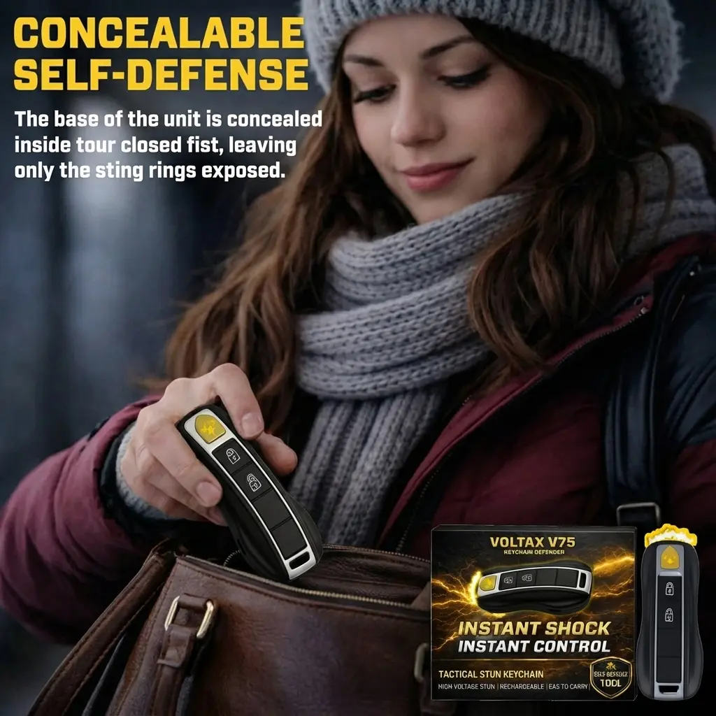 Voltax 75M Stun Keychain Flashlight - Image 4