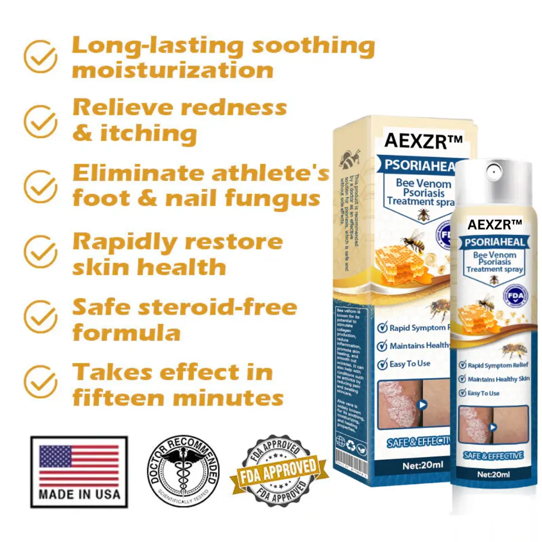 PsoriaHeal Bee Venom Psoriasis Treatment Spray - Image 3